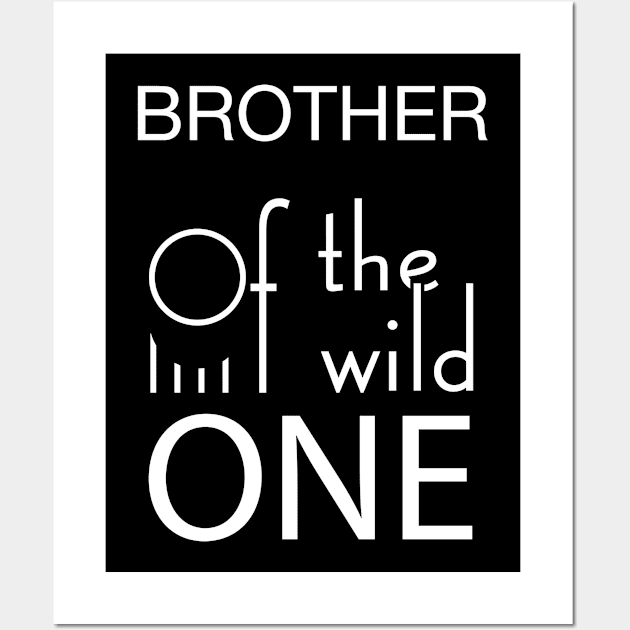 Brother of the wild one Wall Art by GronstadStore